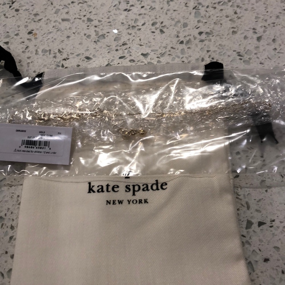 Kate Spade Out of the Bag Cats Meow Necklace NWT - Picture 3 of 4